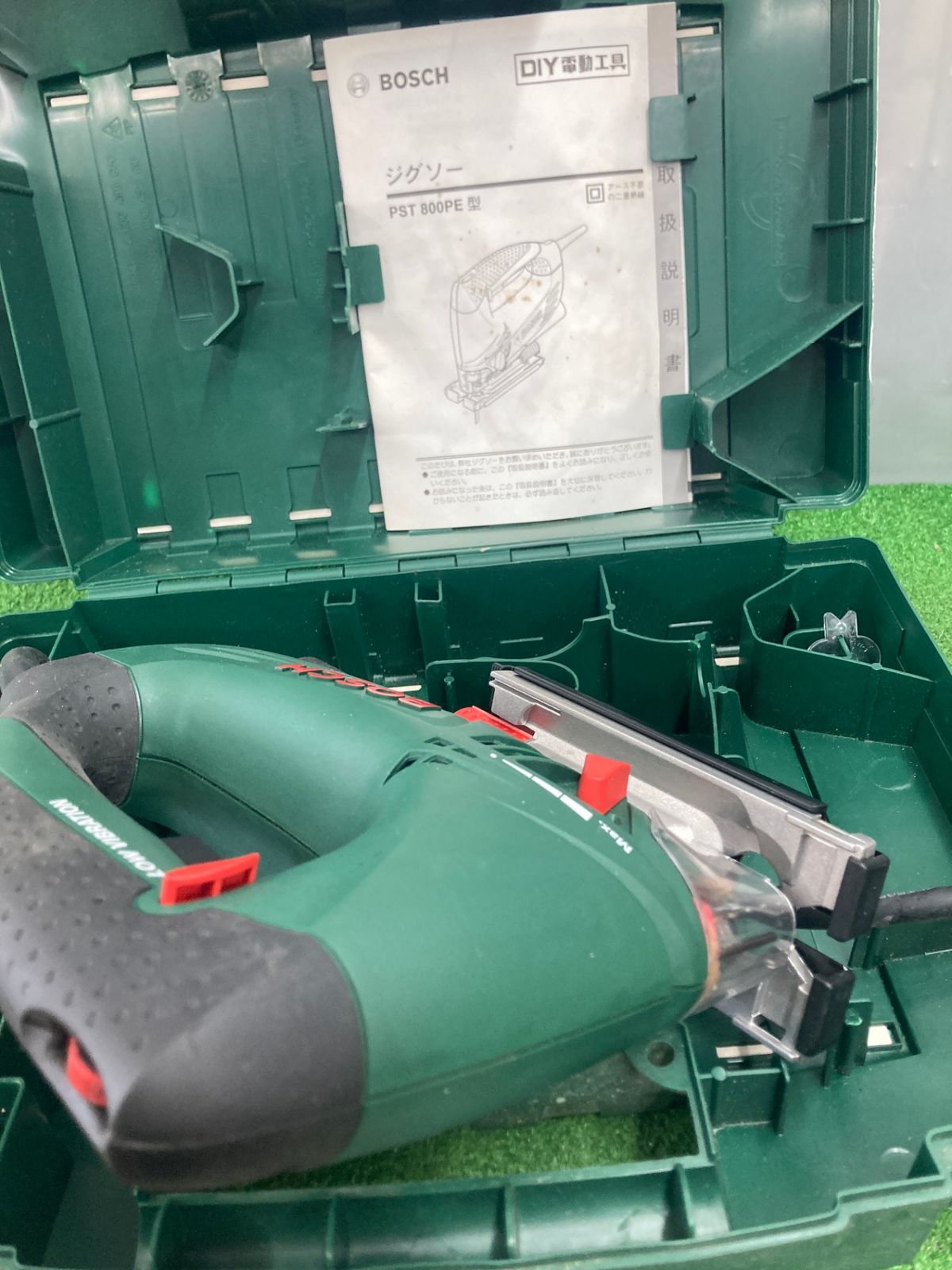 中古品】【0922】☆BOSCH(ボッシュ) ワンハンドSDSジグソー PST800PE