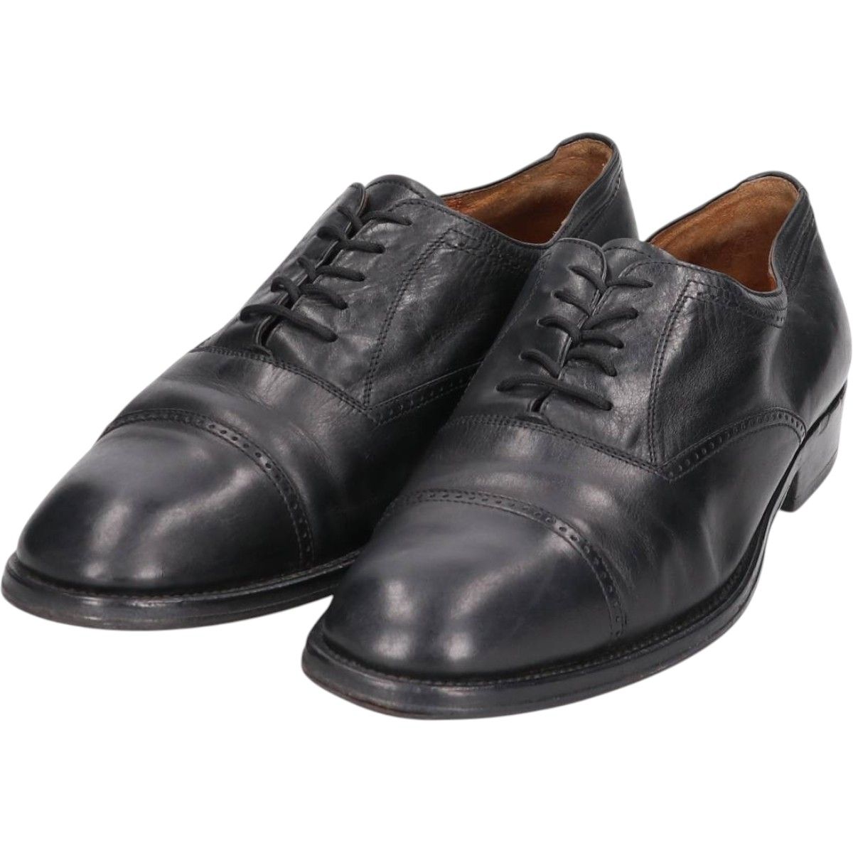 古着 ALFEO PISANI ストレートチップシューズ イタリア製 42 1|2 メンズ27.0cm相当|saa013950