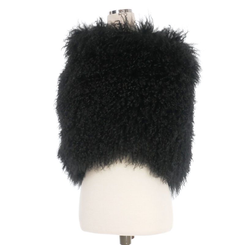 アンドゥムルメステール ANN DEMEULEMEESTER 23AW Shearling Collar