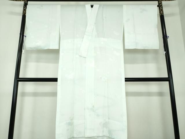 平和屋着物●上質な長襦袢 無双仕立て 作家物 粋花集 暈し染め 正絹 ♥ DAAX4661ps