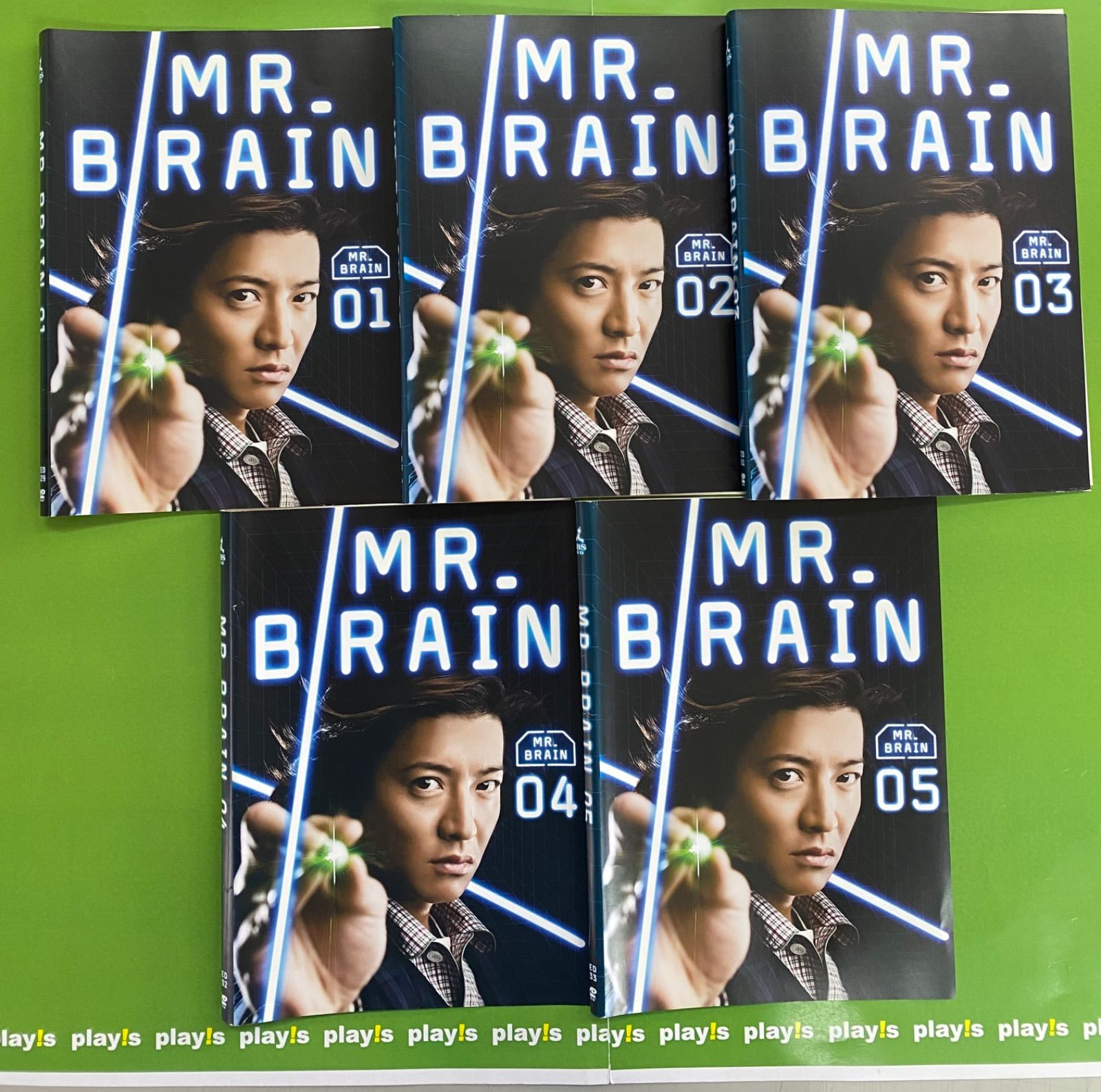 木村拓哉 MR.BRAIN DVD 全5巻　全巻セット 木村拓哉 MR.BRAIN DVD 全5巻 全巻セット