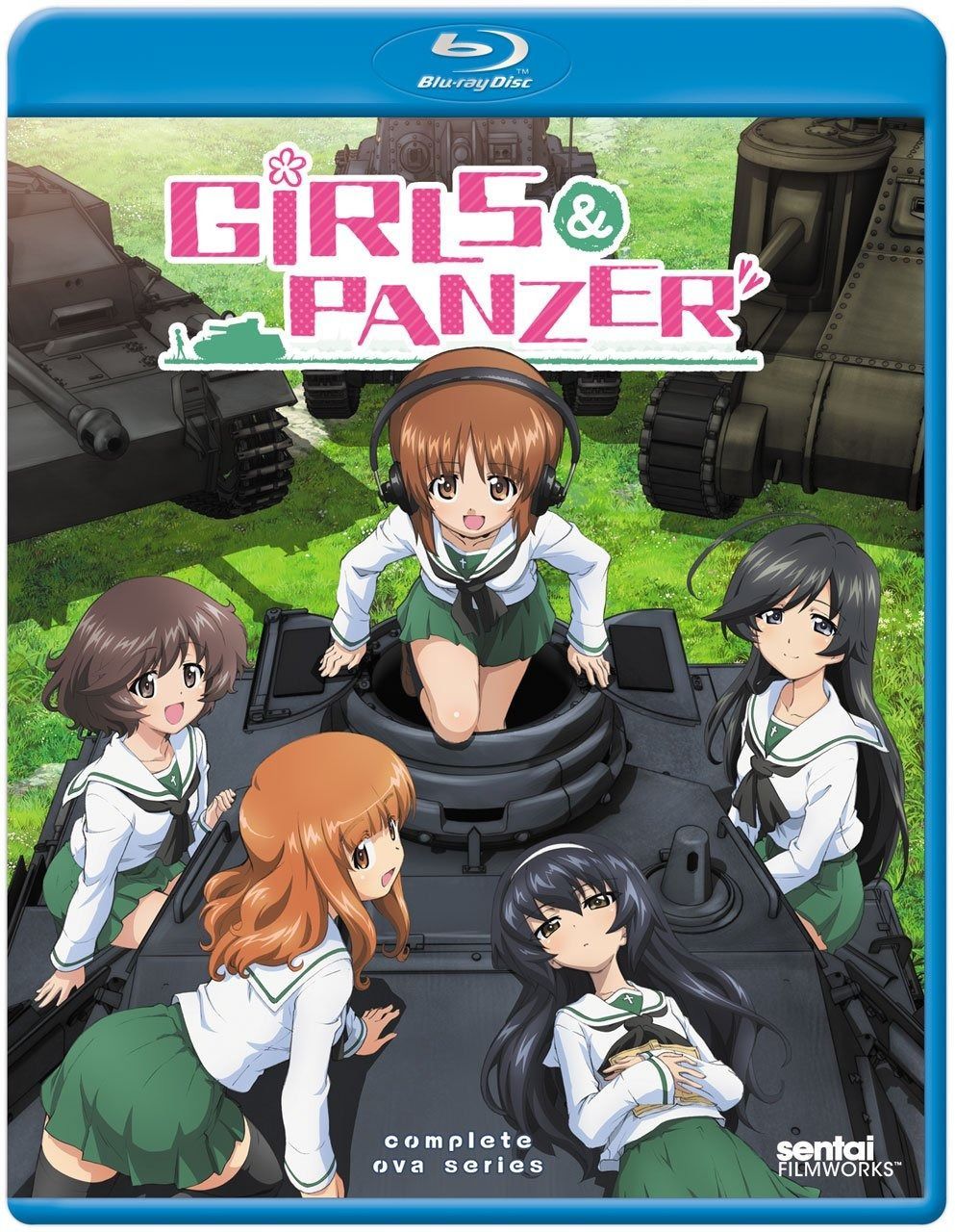 Girls and Panzer Complete OVA Series Blu-ray Import