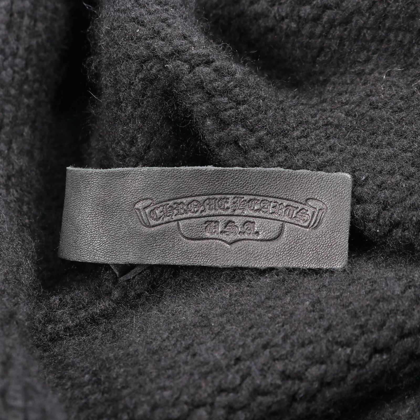 クロムハーツ CHROME HEARTS ニット CHクロス ブラック カシミヤ