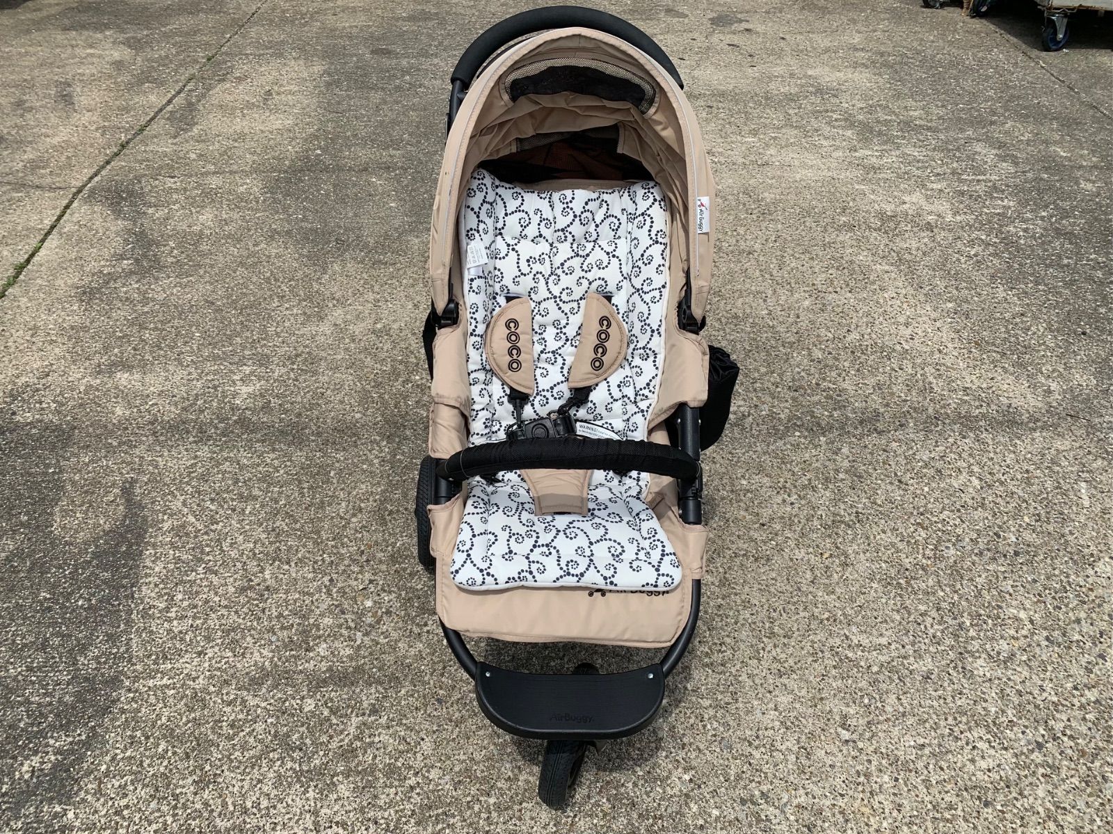 ☆美品 Air Buggy COCO エアバギー ココ ブレーキ ベージュ