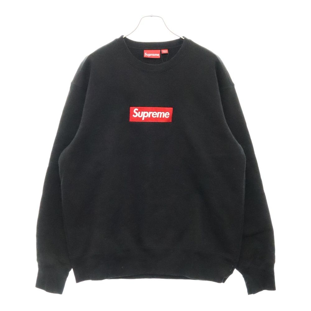 SUPREME (シュプリーム) 22AW Box Logo Crewneck ボックスロゴクルーネックスウェットトレーナー ブラック