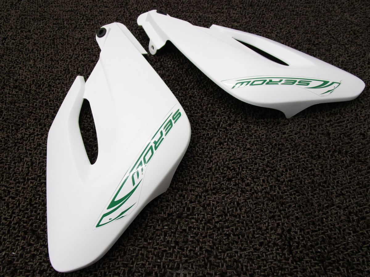 セロー250 シュラウド 左右 ▲A5506 DG17J ヤマハ G370E SEROW 動画有 FI インジェクション