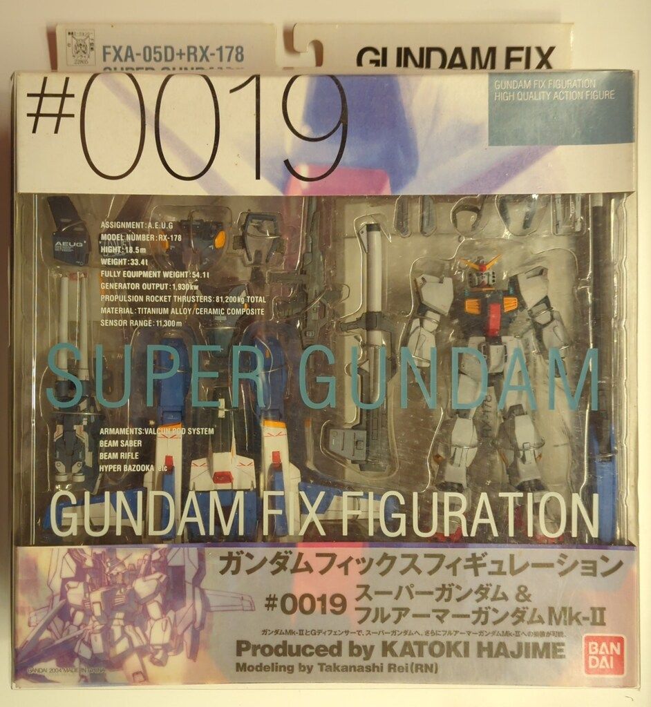 バンダイ GFF 機動戦士ガンダム Z-MSV FXA-05D+RX-178スーパー
