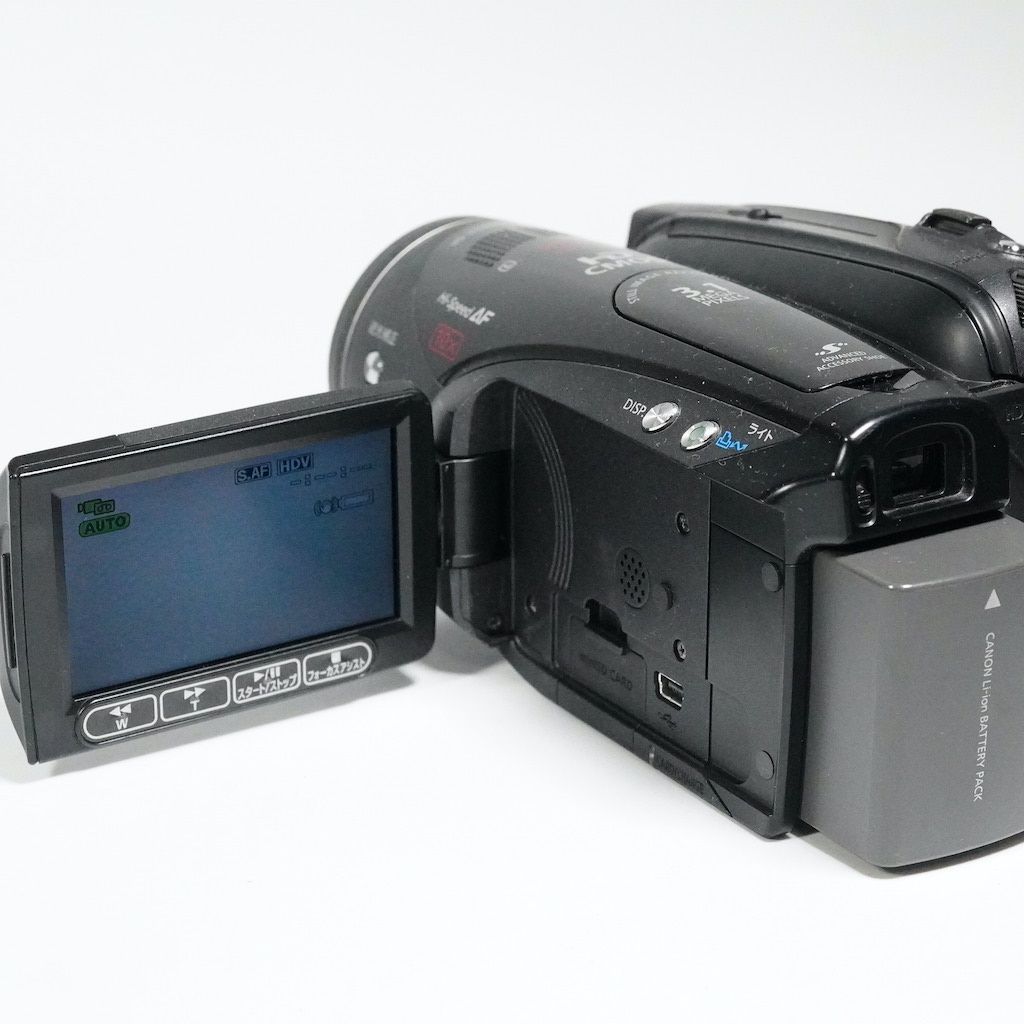 Canon キャノン iVlS HV30 ブラック Amazon | Canon フルハイビジョンビデオカメラ iVIS (アイビス