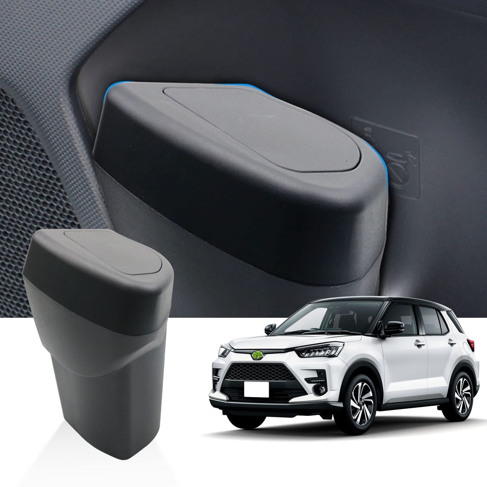 【ラスト1点】ロッキー ごみ箱 ごみ箱 運転席用車用ゴミ箱 ライズ ライズ ゴミ箱 ゴミ箱 運転席車用収納ケース サイドBOX 車用 車用小物入れ ライズ/ダイハツロッキー ボックス 【RUIYA】トヨ