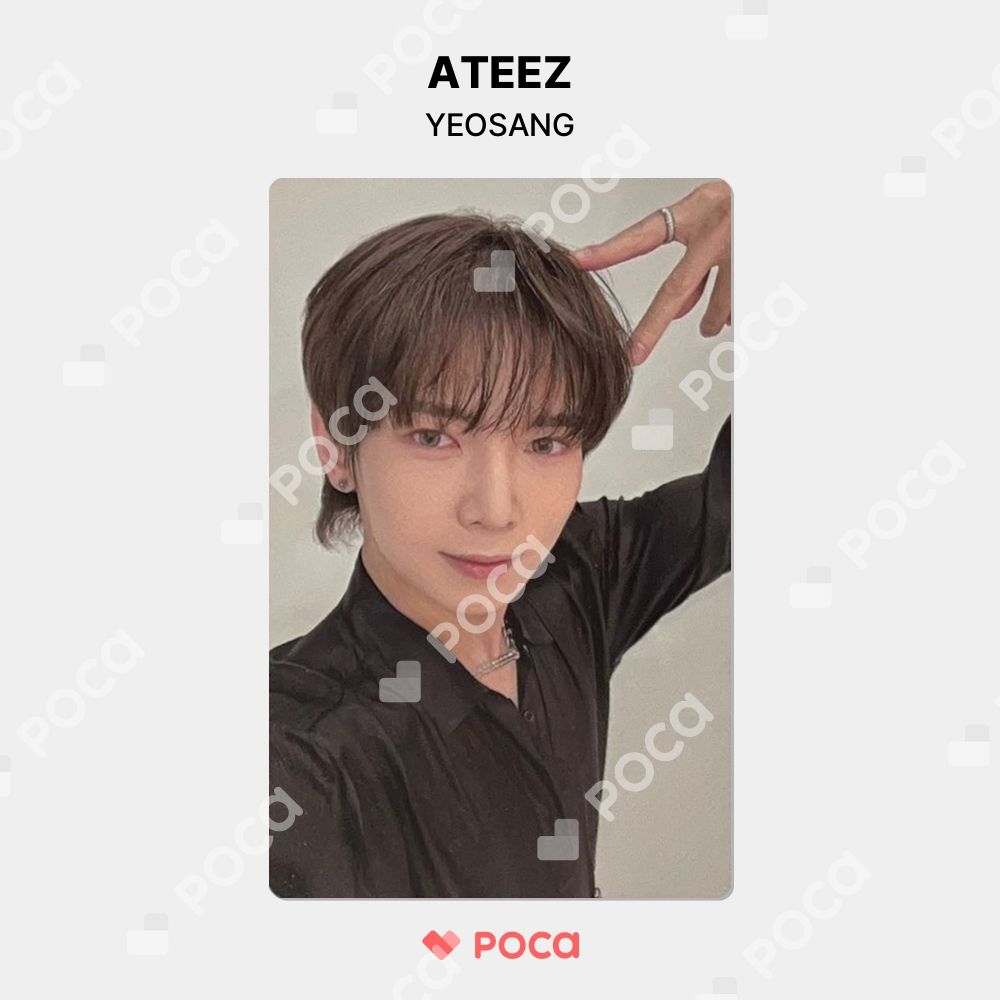 ATEEZ YEOSANG PHOTOCARD ヨサン　トレカ ATEEZ Yeosang Plastic Photocard Special 2024 Concert Limited