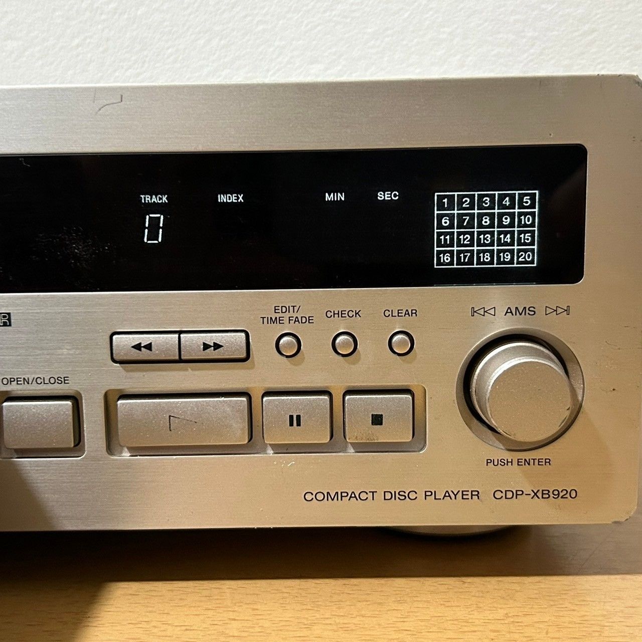 SONY ソニー CDプレイヤー CDP-XB920 (LAB1328) - メルカリ