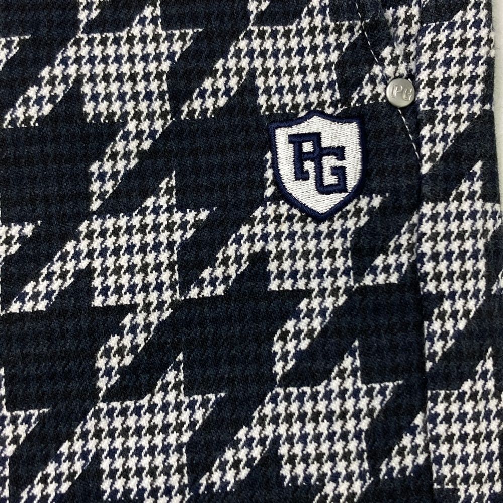 パーリーゲイツ　ネイビー　千鳥格子 サイズ：4 PEARLY GATES パーリーゲイツ ストレッチパンツ 千鳥柄