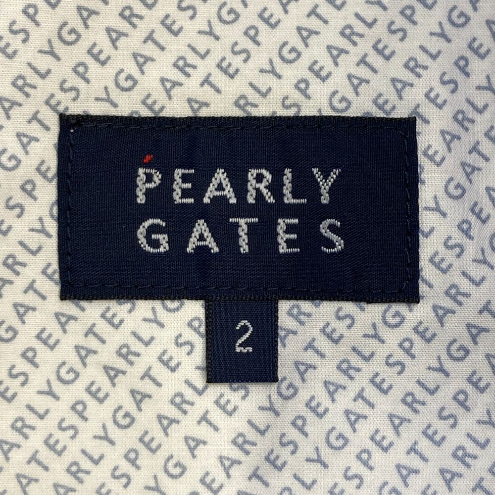 サイズ：2 PEARLY GATES パーリーゲイツ  異素材切替 ストレッチスカート  パープル系 [240101497885] ゴルフウェア レディース ストスト サイズ：2 PEARLY GATES パーリーゲイツ 異素材切替 ストレッチ