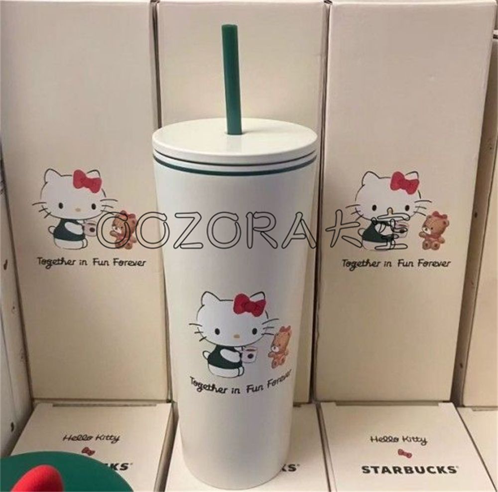スターバックス×ハローキティコラボグッズ ステンレスタンブラー スターバックス×ハローキティコラボグッズ ステンレスタンブラー
