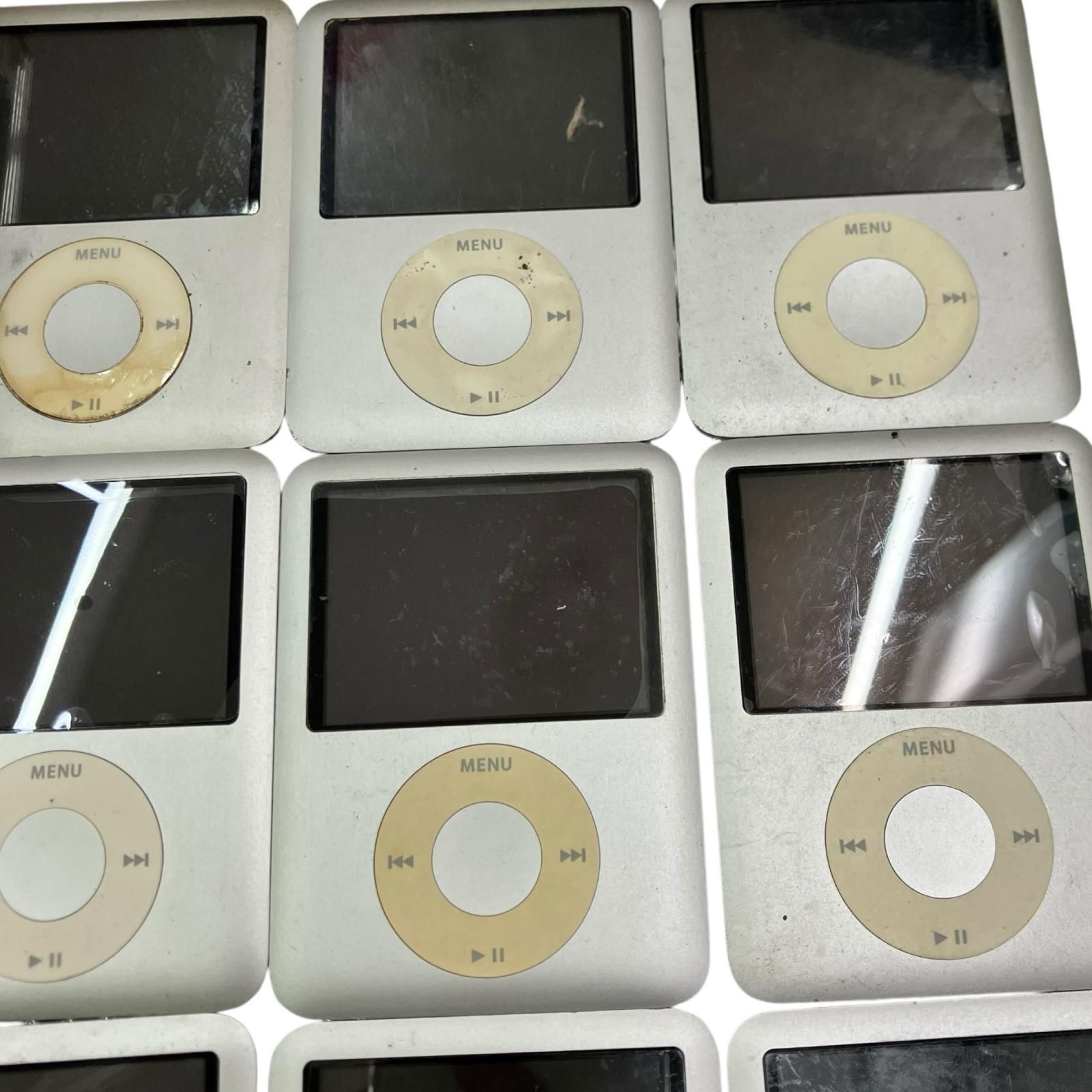 186001 現状品 Apple アップル iPod nano 第3世代 A1236 シルバー 11点 