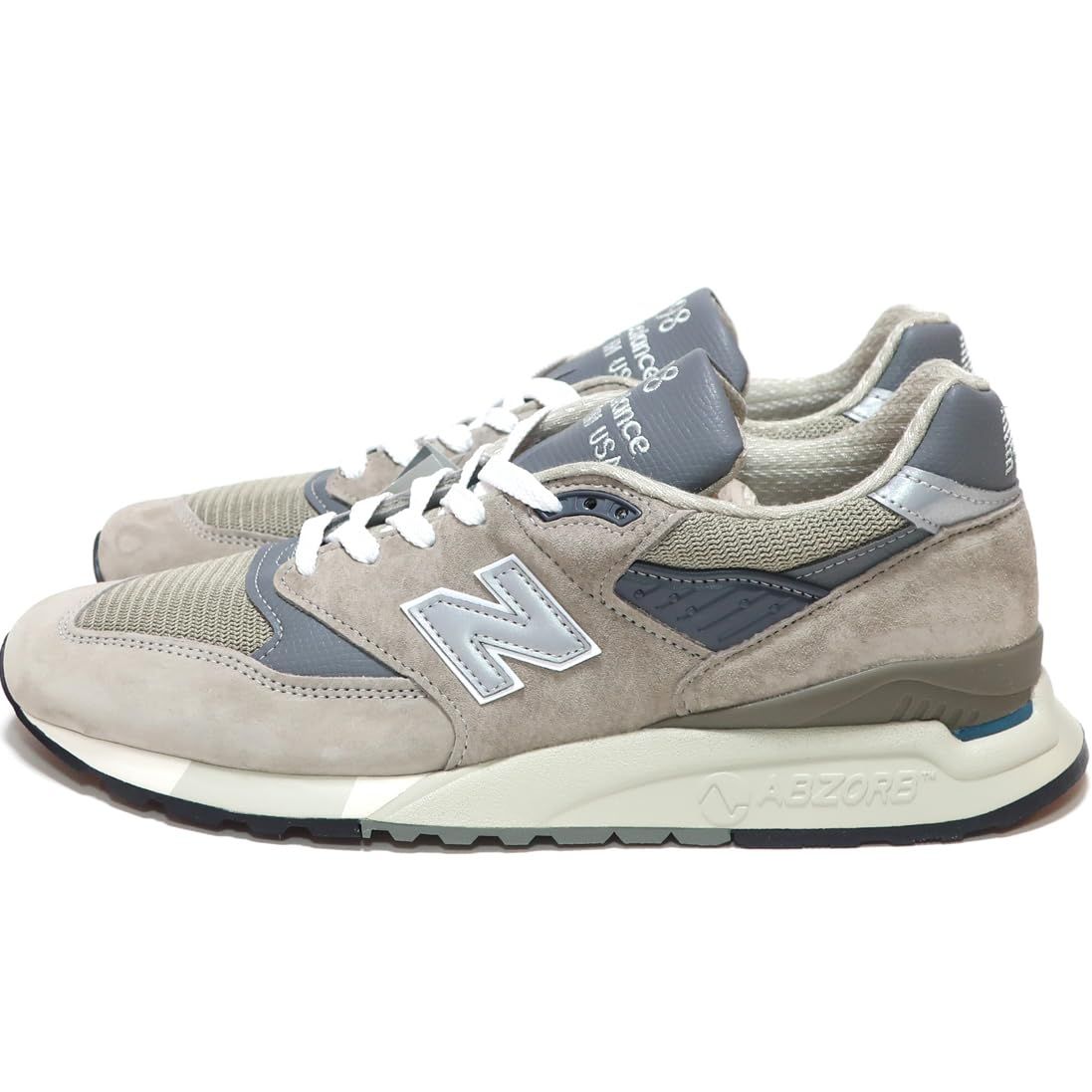 ニューバランス メンズスニーカー U998GR MADE IN USA GRAY グレー WIDTH D 26.5 cm 並行輸入品 グレー 26.5 cm