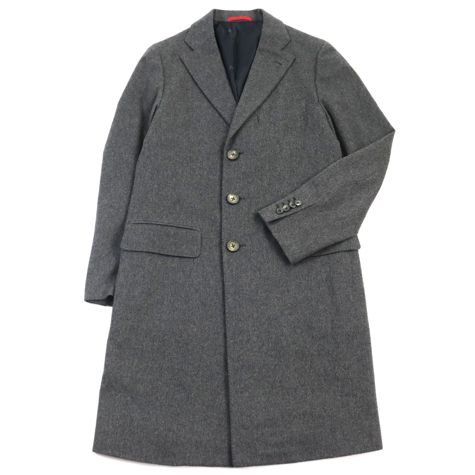 極美品 高級 カシミヤ 100 フラデリ チェスター コート ロング グレー M 楽天市場】【5％オフクーポン】ロング チェスターコート