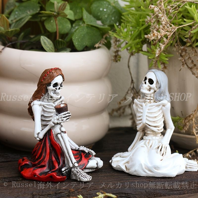 ハロウィン　バンジョー骸骨2体 コストコ - costco コストコ ハロウィン バンジョースケルトン 2