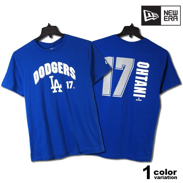 MLB公式グッズ NEWERA ニューエラ Tシャツ 大谷翔平 #17 LA Dodgers 