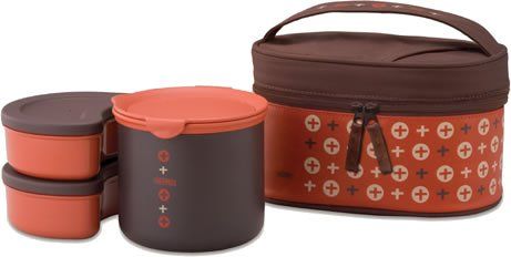 THERMOS 保温弁当箱 ブラウン DBG-300 BW