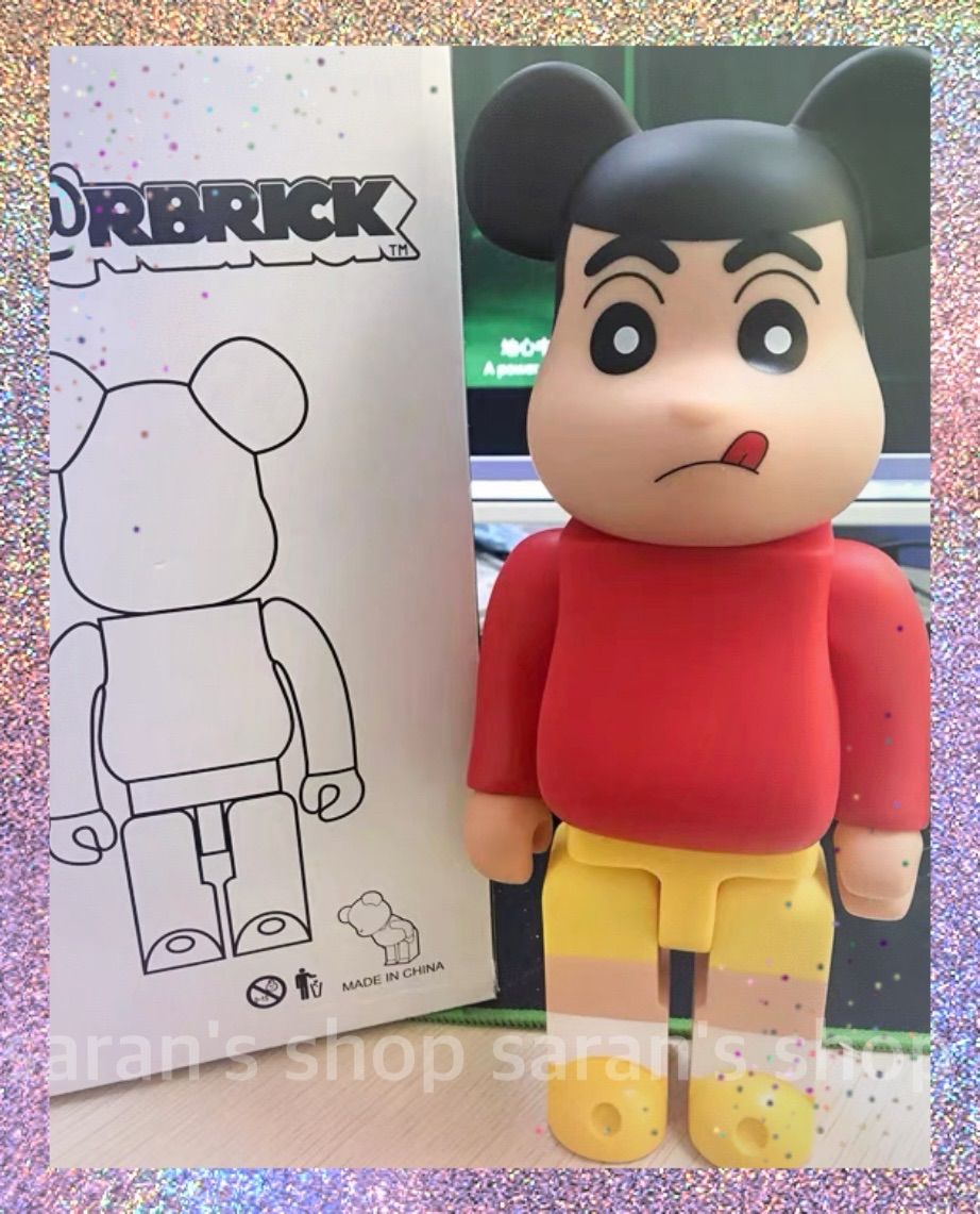 ベアブリック BE@RBRICK 400% 28センチ クレヨンしんちゃん 舌ペロ - 正規販売代理店