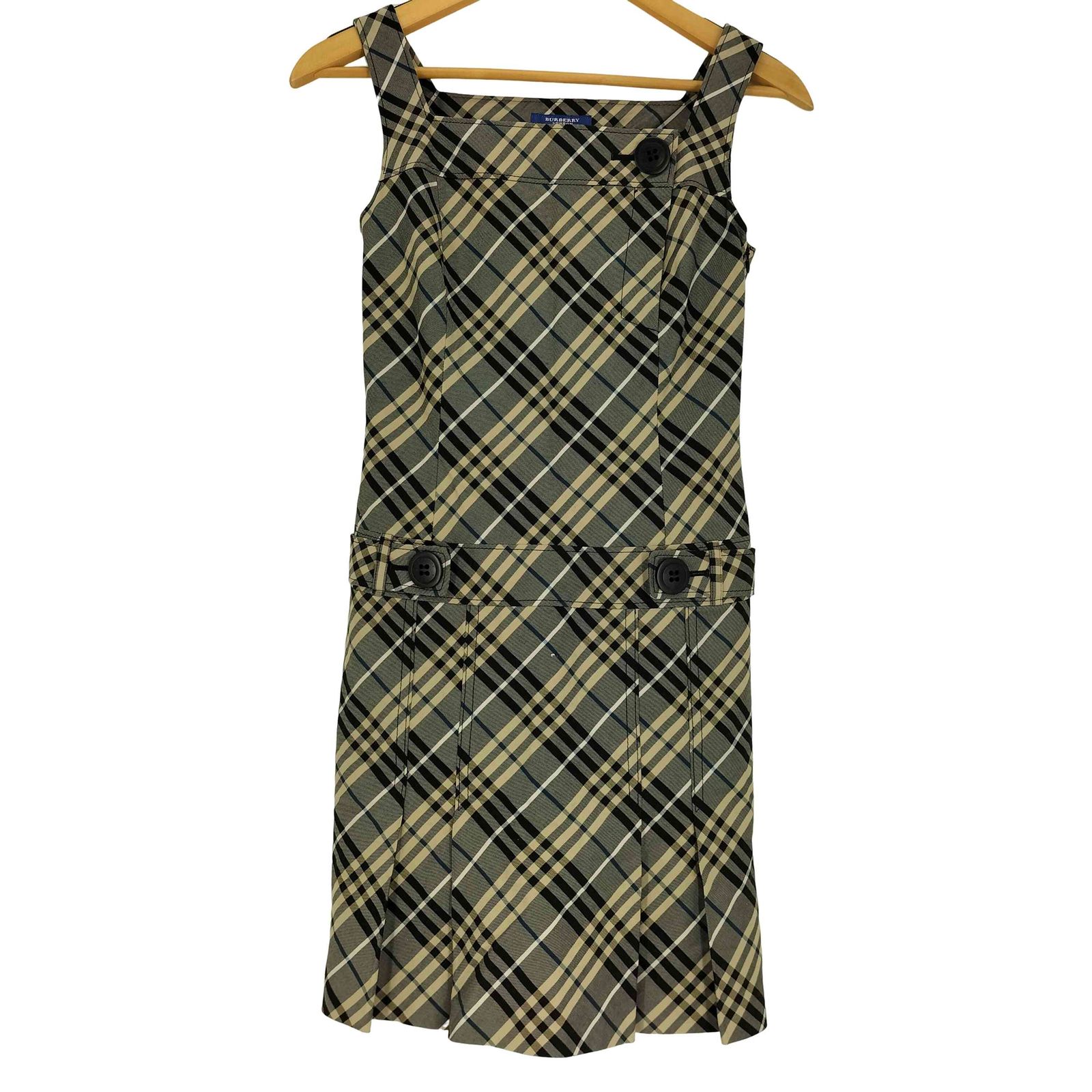 バーバリーブルーレーベル BURBERRY BLUE LABEL グレー ノバ