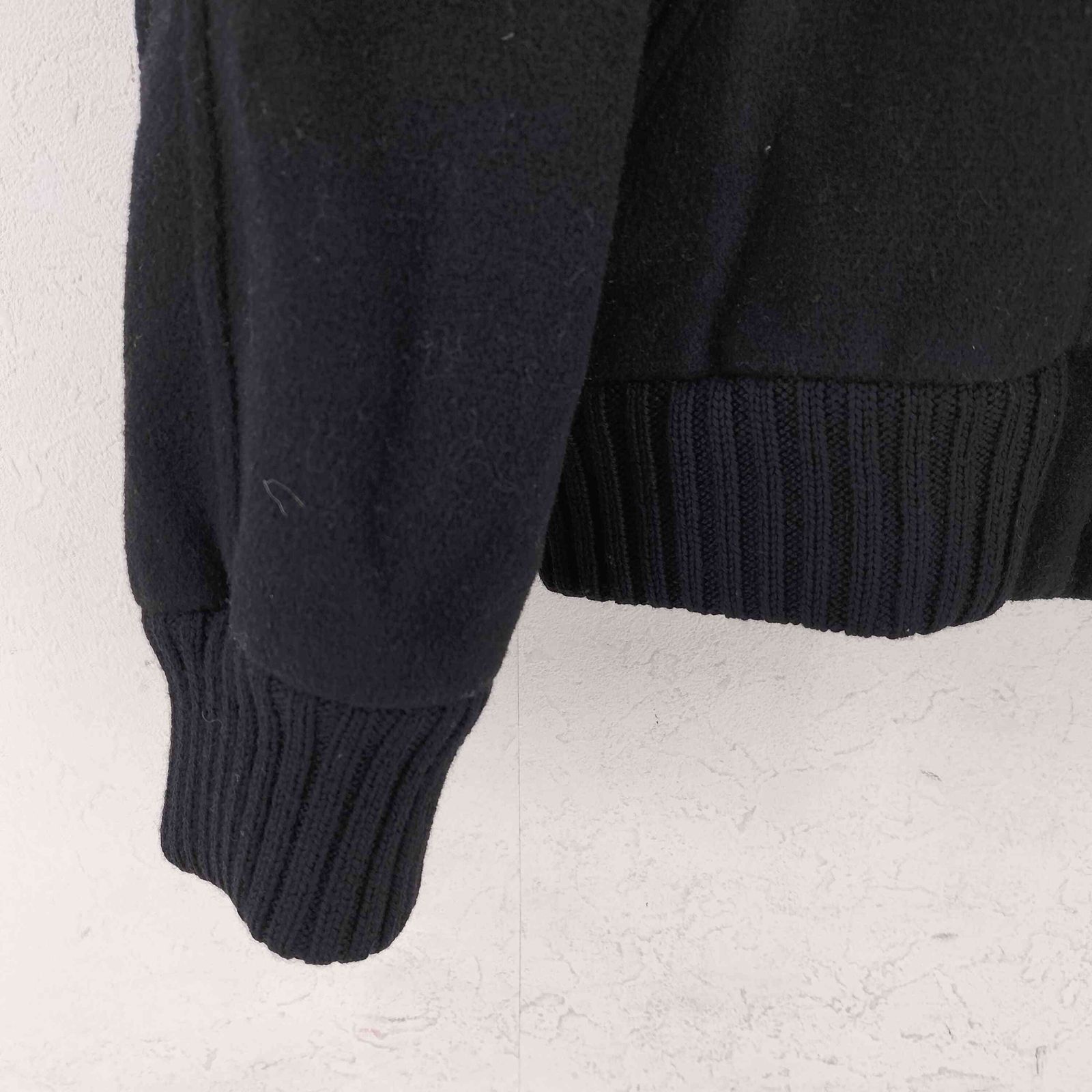 アニエスベーオム Agnes b.homme フランス製 ウールジップブルゾン 