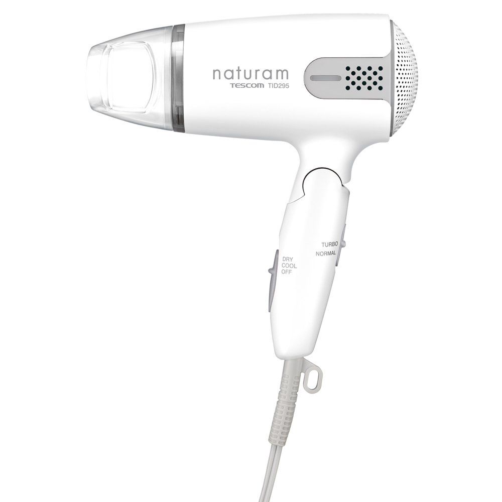 テスコム TESCOM ドライヤー マイナスイオン付 naturam ホワイト TID295-W