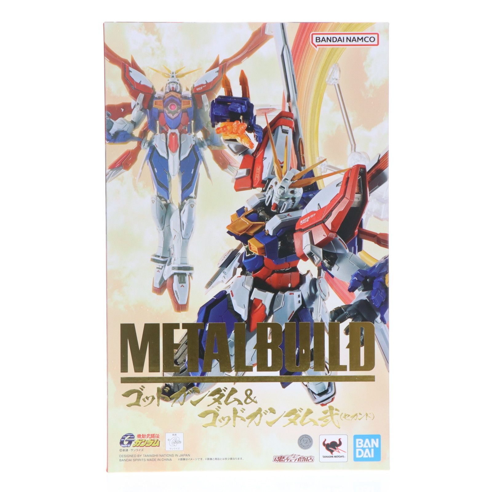 新品 L BUILD ゴッドガンダム ＆ ゴッドガンダム弐 （セカンド） METAL BUILD ゴッドガンダム＆ゴッドガンダム弐（セカンド