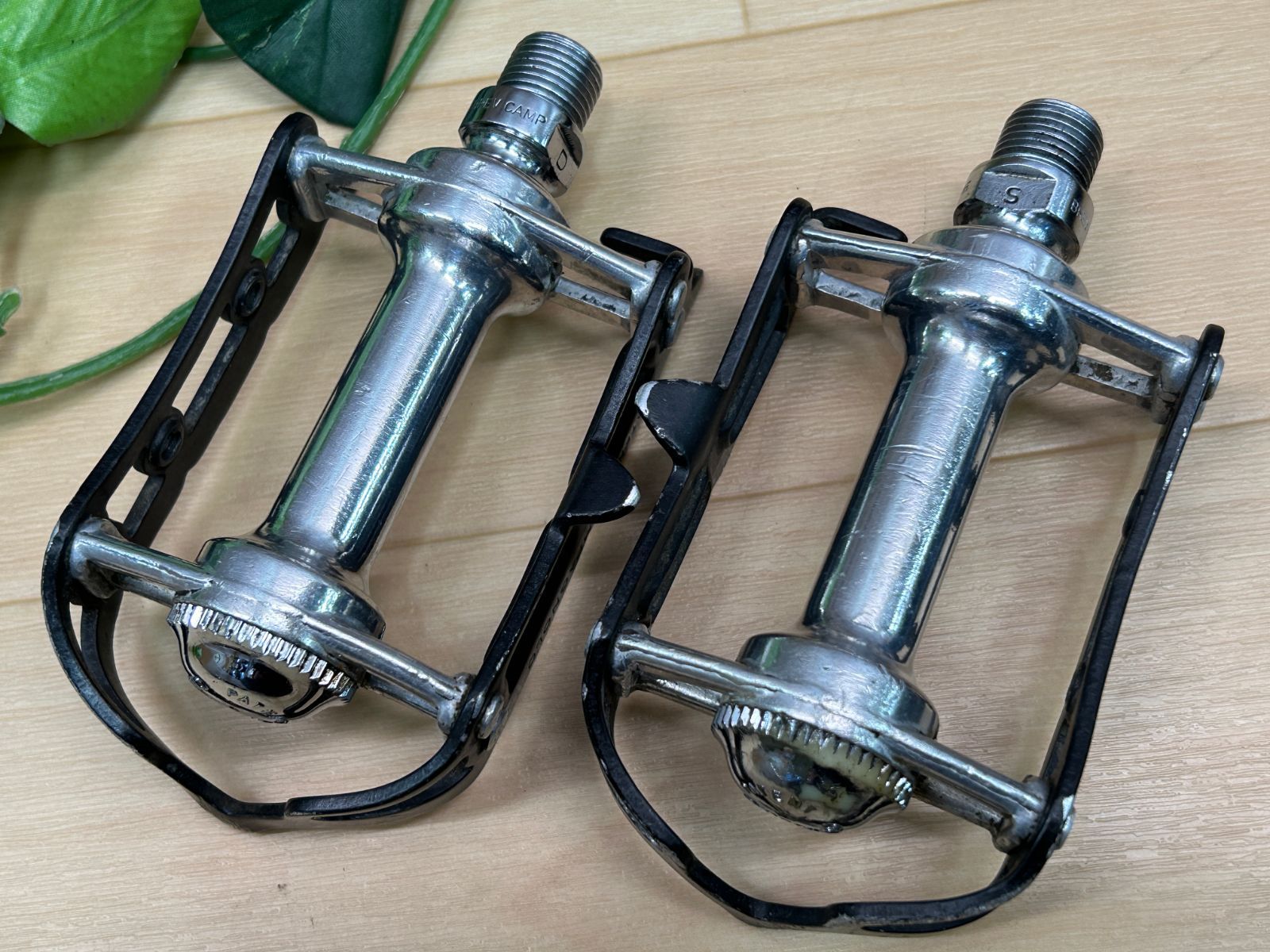 イチ推し!! !! CAMPAGNOLO PEDAL 325g カンパニョーロ ビンテージ ペダル ロード ミニベロ クロス MTB 同梱発送承り中!! M-330 BRIGHTFACE_UK