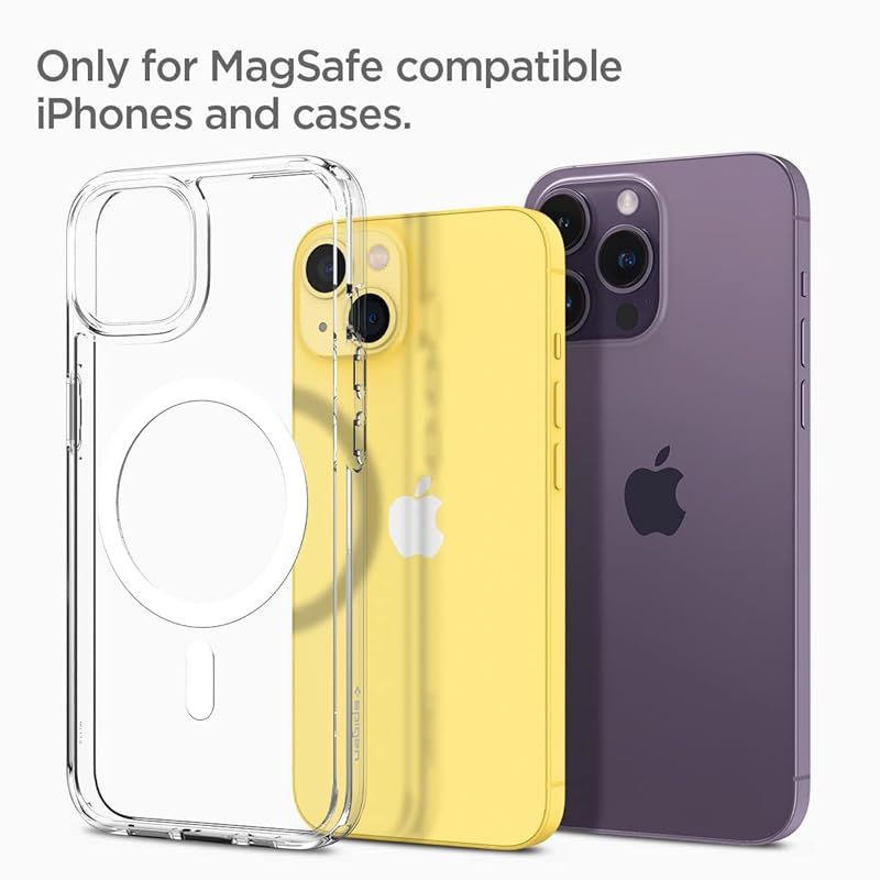 【新着商品】Spigen 磁気ノートパソコン電話ホルダー 90調節可能 デスクトップモニターサイドノートパソコンマウント iPhone 15、14、13、12 シリーズと互換可能 MagSafe 用に設計 ワンタップモニ Spigen 磁気ノートパソコン電話ホルダー 90°調節可能 (ブラック) 磁気ノートパソコンホルダー デスクトップ