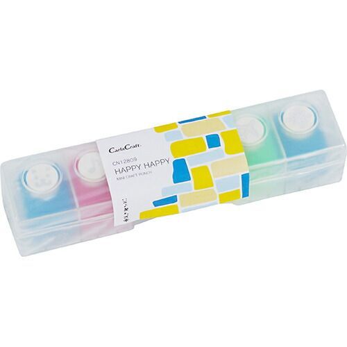 まとめ カール事務機 クラフトパンチ ミニクラフトパンチセット 6個入り ハッピーハッピー CN12809 ×5セット MARWIL-DEMENAGEMENTS_CH