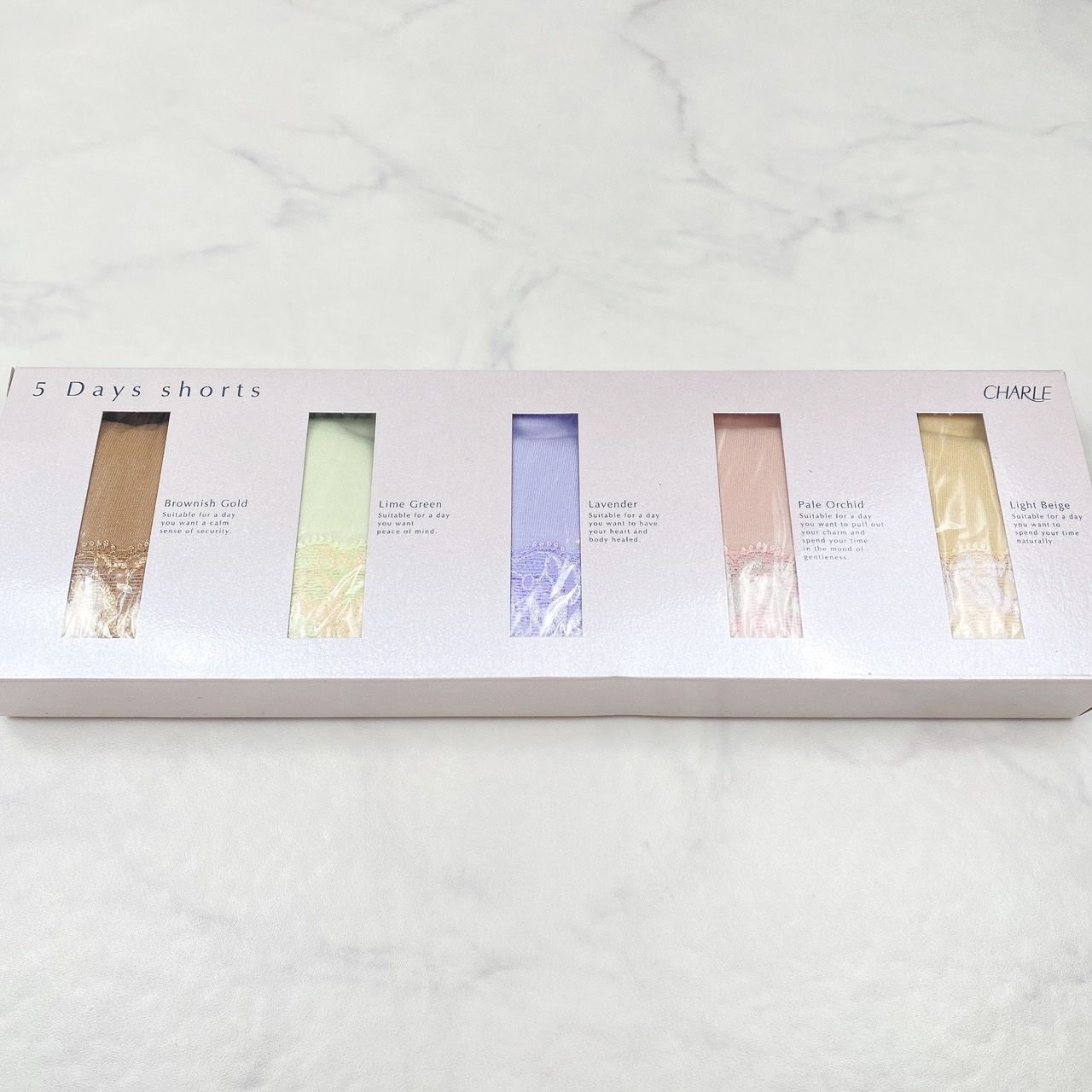シャルレ 5色ショーツLサイズ 5枚組 2箱セット｜Yahoo!フリマ（旧