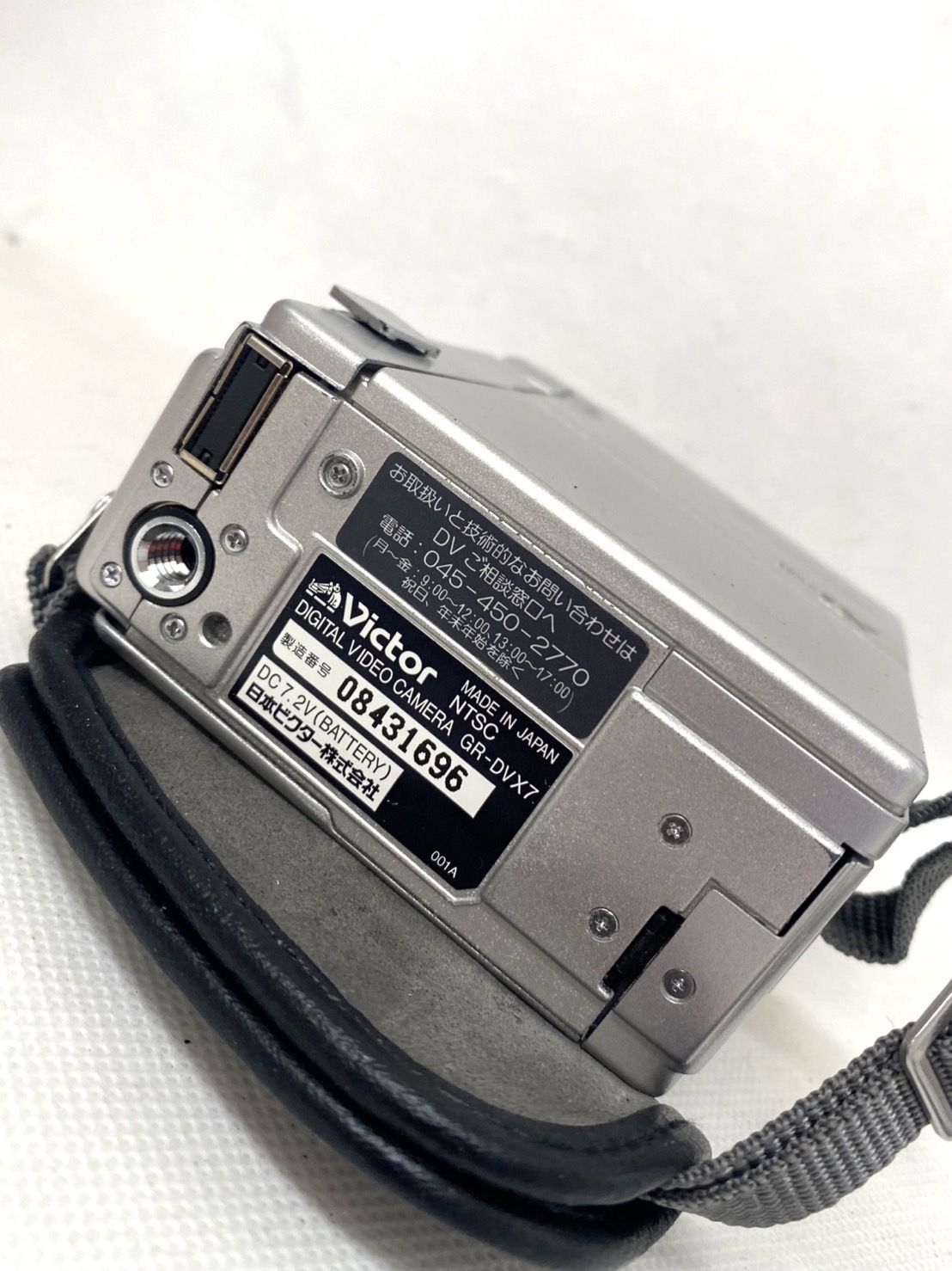 美品　Victor・JVC miniDVビデオカメラ　GR/DZ7 JVCケンウッド ビクター 液晶付デジタルビデオカメラ GR-DZ7