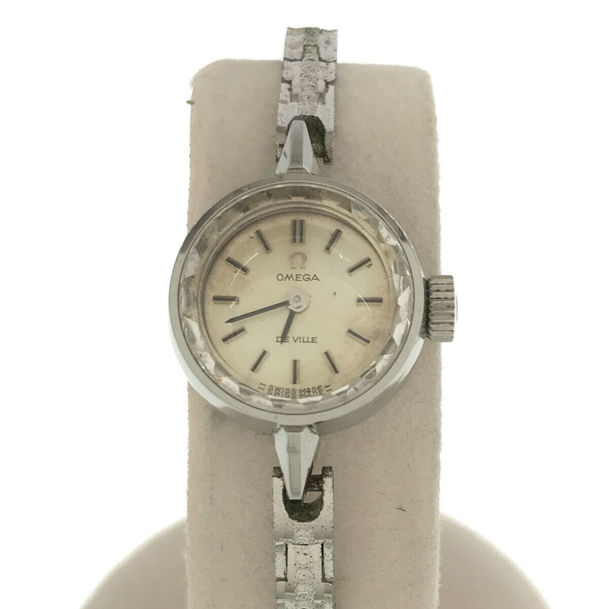 OMEGA オメガ 手巻き 腕時計レディース 稼働品 オメガOMEGA 手巻き腕時計カットガラスレディース稼働品