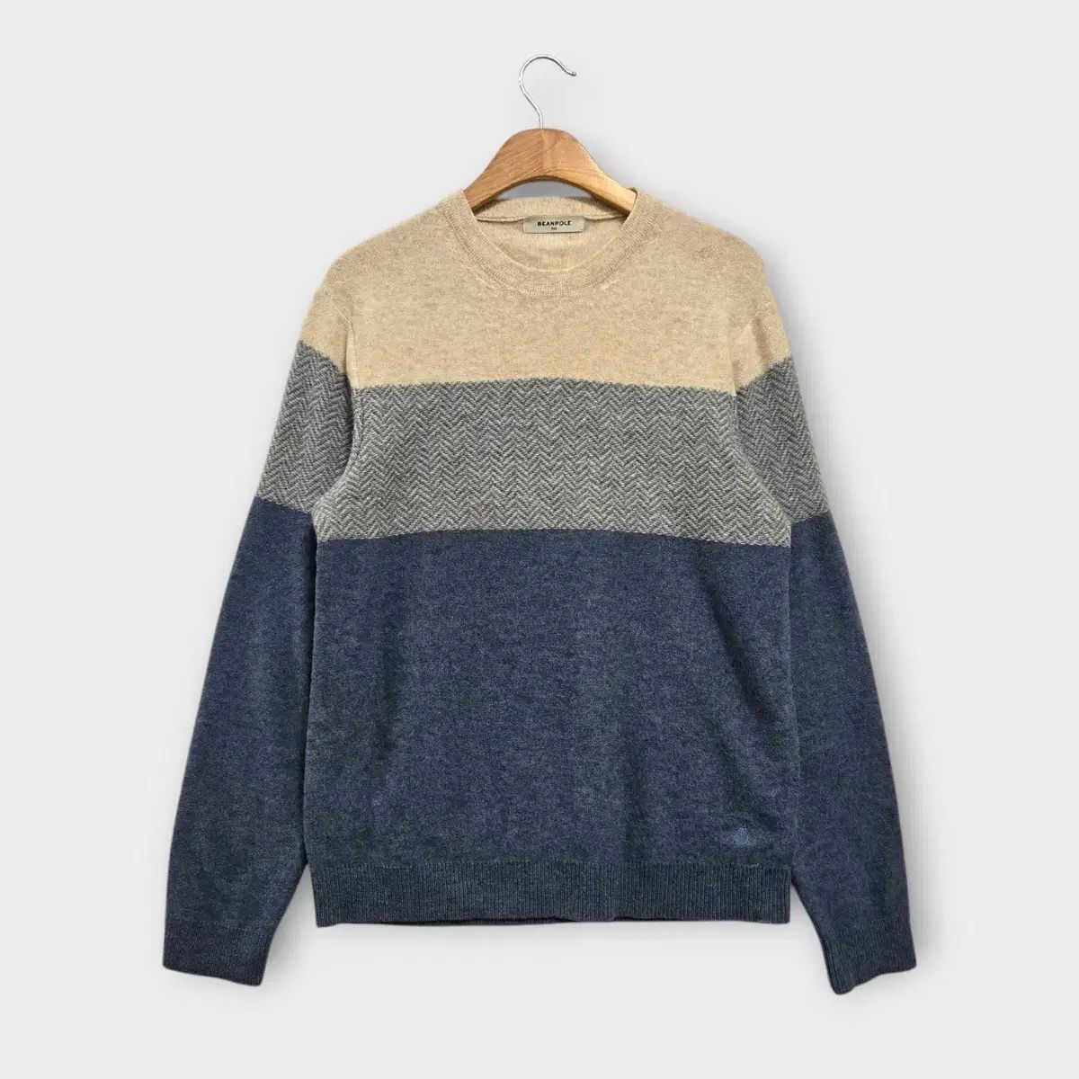 【雷市場（ポンジャン）商品韓国直送】 100 BEAN POLE(ビーンポール) カラーミックス ニット セーター