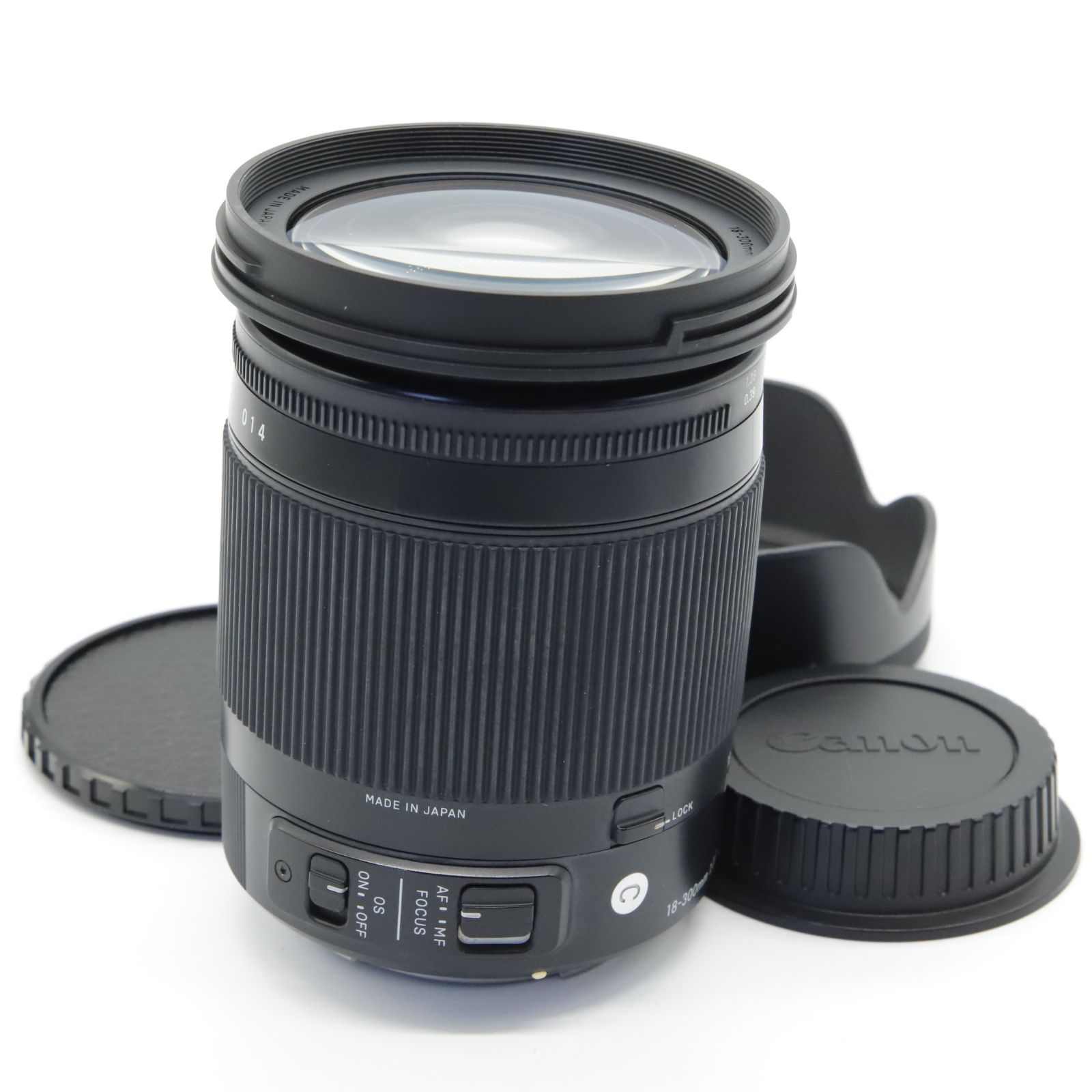 □良品□ シグマ(Sigma) SIGMA 18-300mm F3.5-6.3 DC MACRO OS HSM | Contemporary C014  | Canon EF-Sマウント | APS-C/Super35 - メルカリ