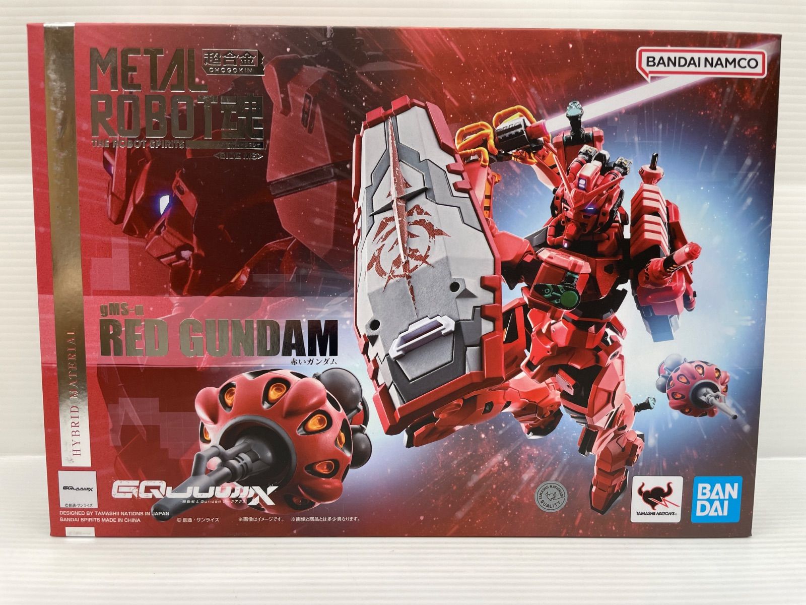 L ROBOT魂 ＜SIDE MS＞ 赤いガンダム L ROBOT魂 最新 ＜SIDE MS＞ 『機動戦士Gundam GQuuuuuuX』 赤いガンダム①