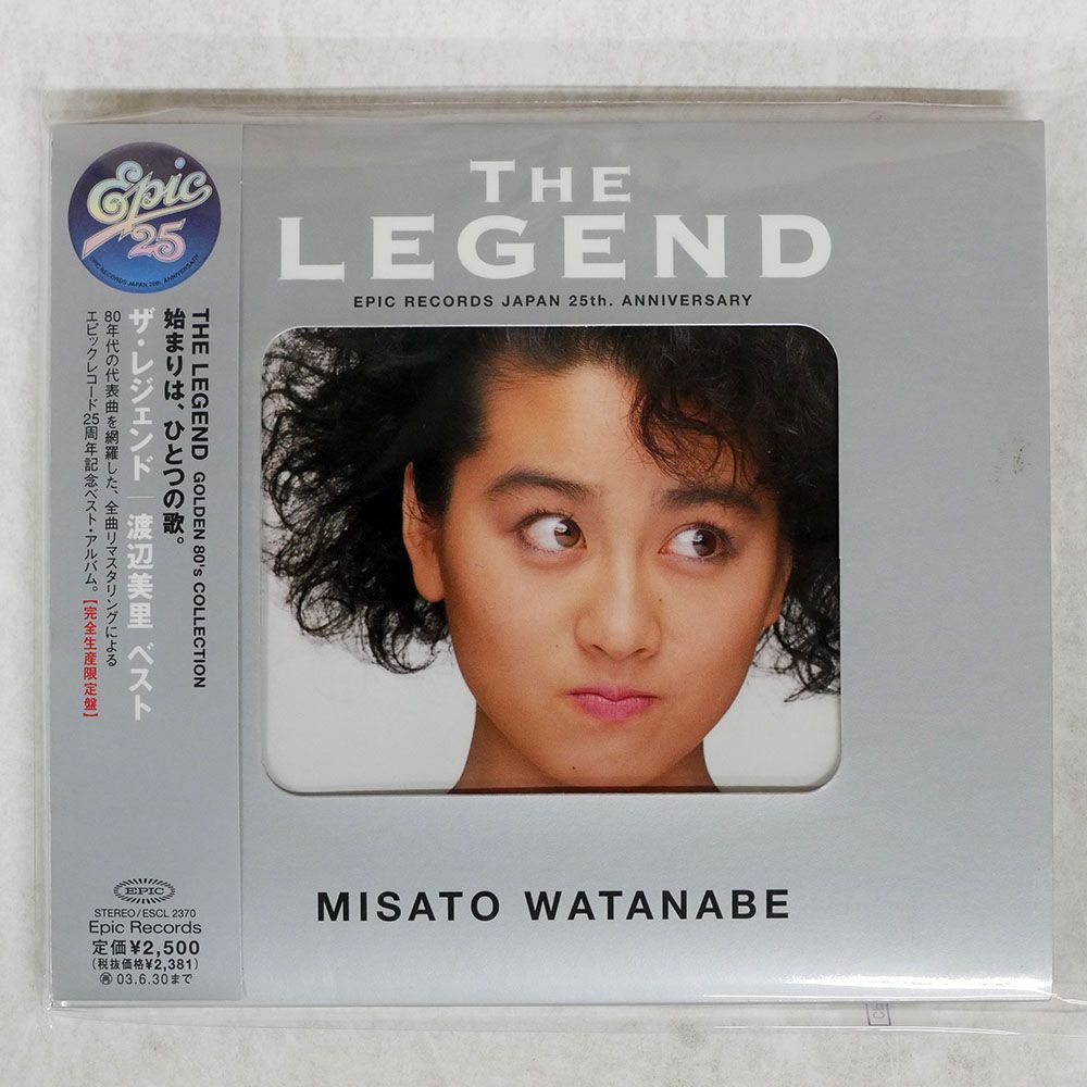 デジパック 国内盤 渡辺美里/THE LEGEND MISATO WATANABE GOLDEN
