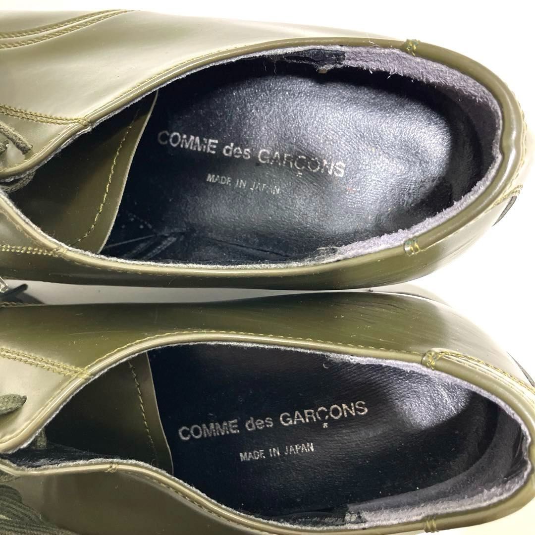 COMME des 恐ろしかっ GARCONS ローファー ビニール