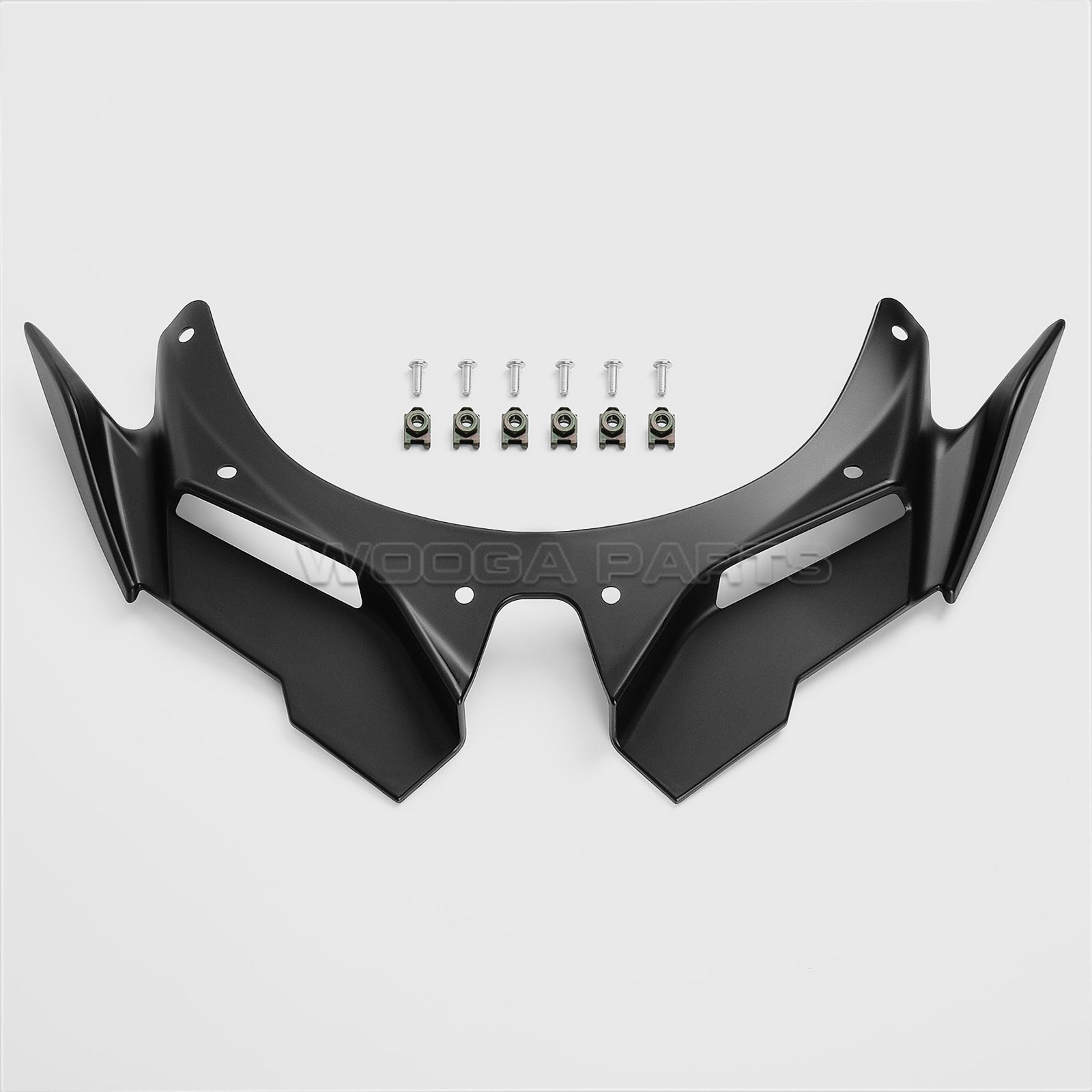 人気ブランドの新作も！ 送料無料 川崎ZX25R ZX4R 2021〜 フロントライト用 鳥嘴風防装飾 下唇扰流カバー ABS製 耐久 高品質