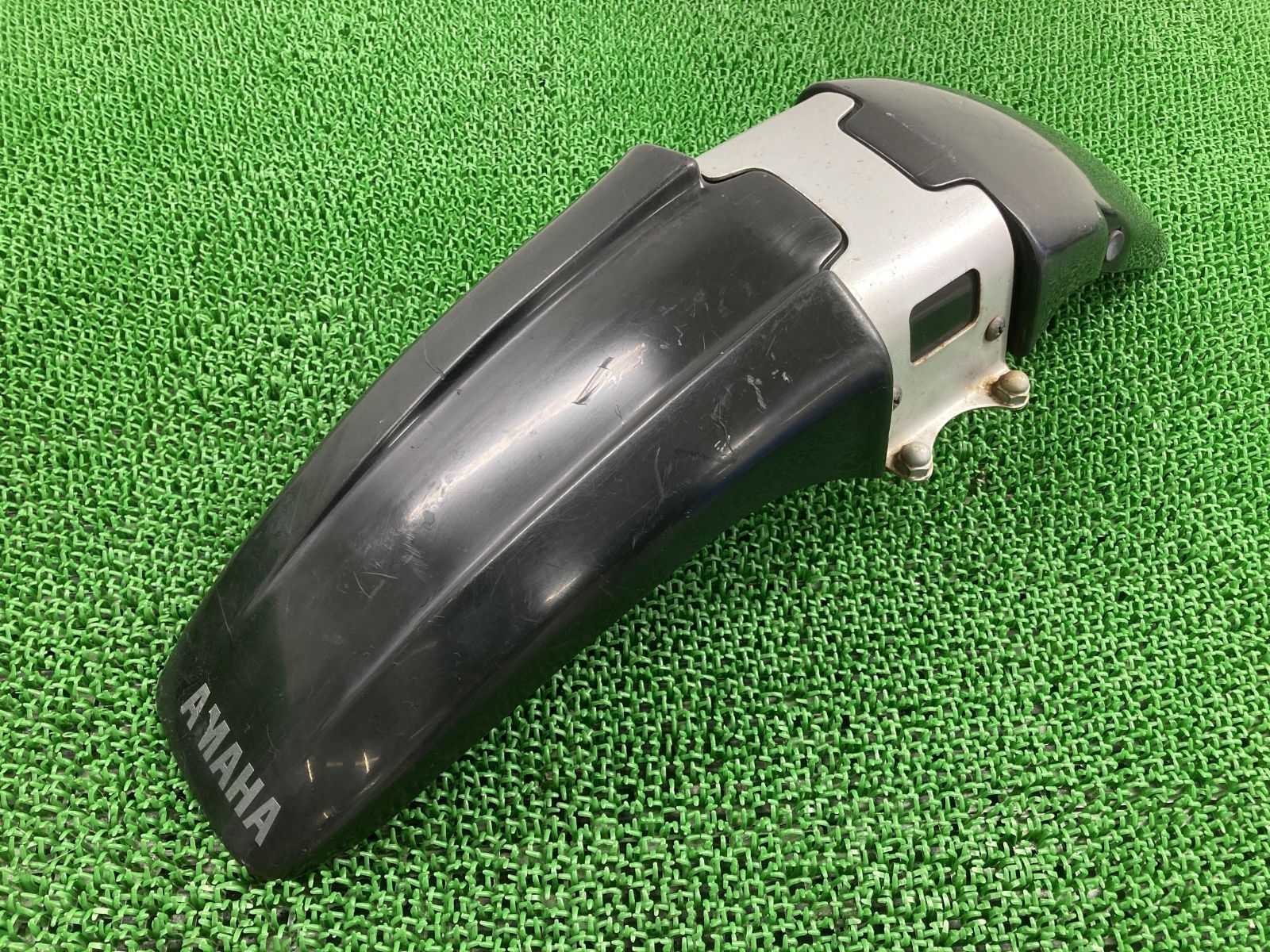 TW200 TW225 フロントフェンダー 黒 ヤマハ 純正 中古 バイク 部品 DG07J DG09J 割れ欠け無し 品薄 希少品 車検 Genuine