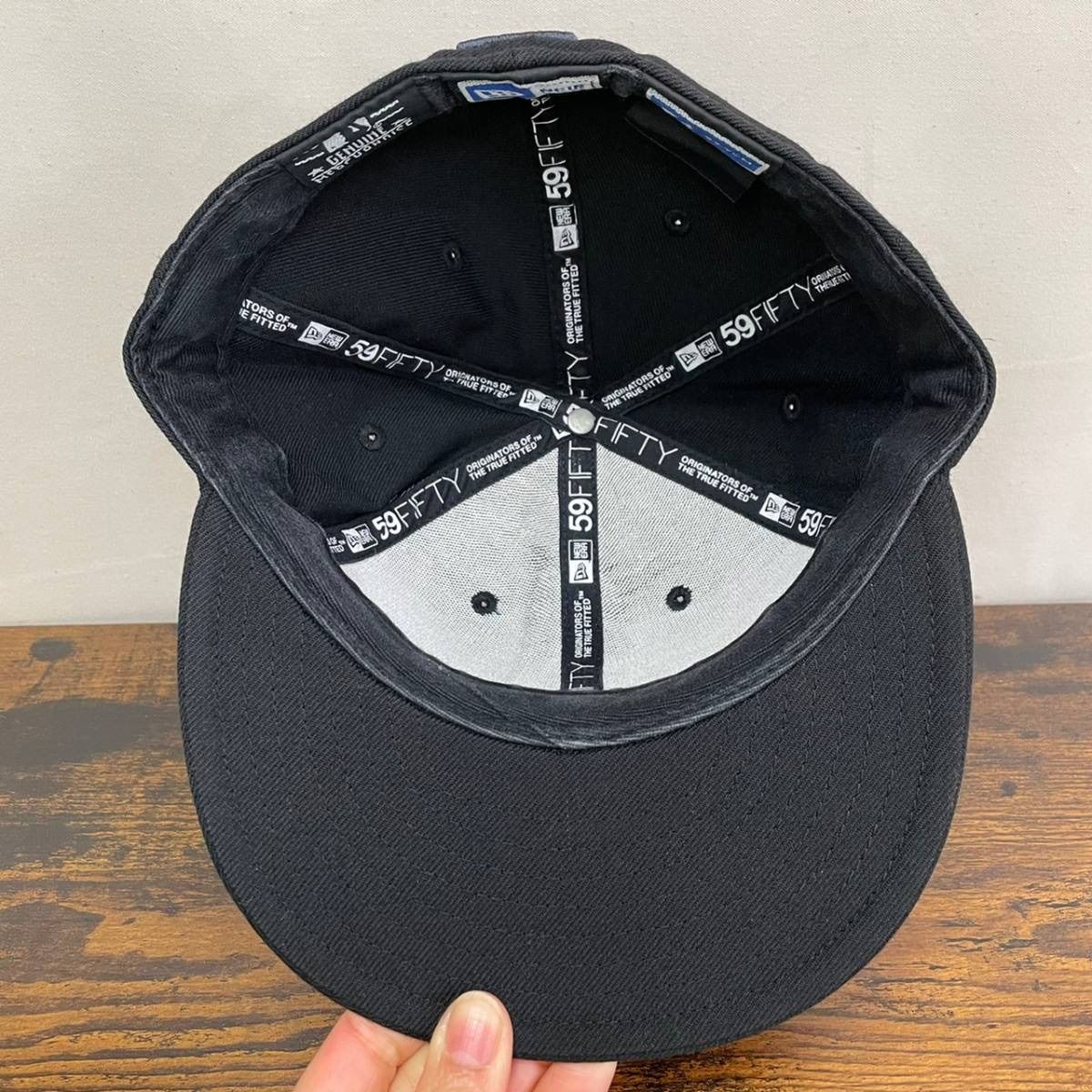 D64 ニューエラ キング・オブ・ニューヨーク NYC usa製 ヴィンテージ C74 ニューエラ 59fifty ニューヨーク ヤンキース ヴィンテージ