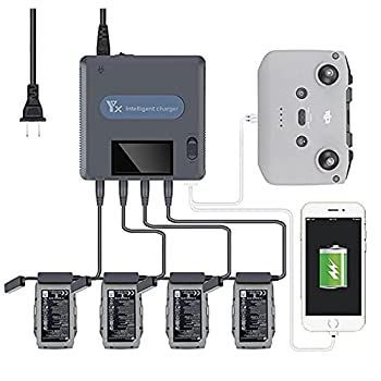 Taoricup DJI Mavic AIR 2S Mavic AIR 2 対応 新 6in1 デジタルディスプレイ充電器アクセサリー