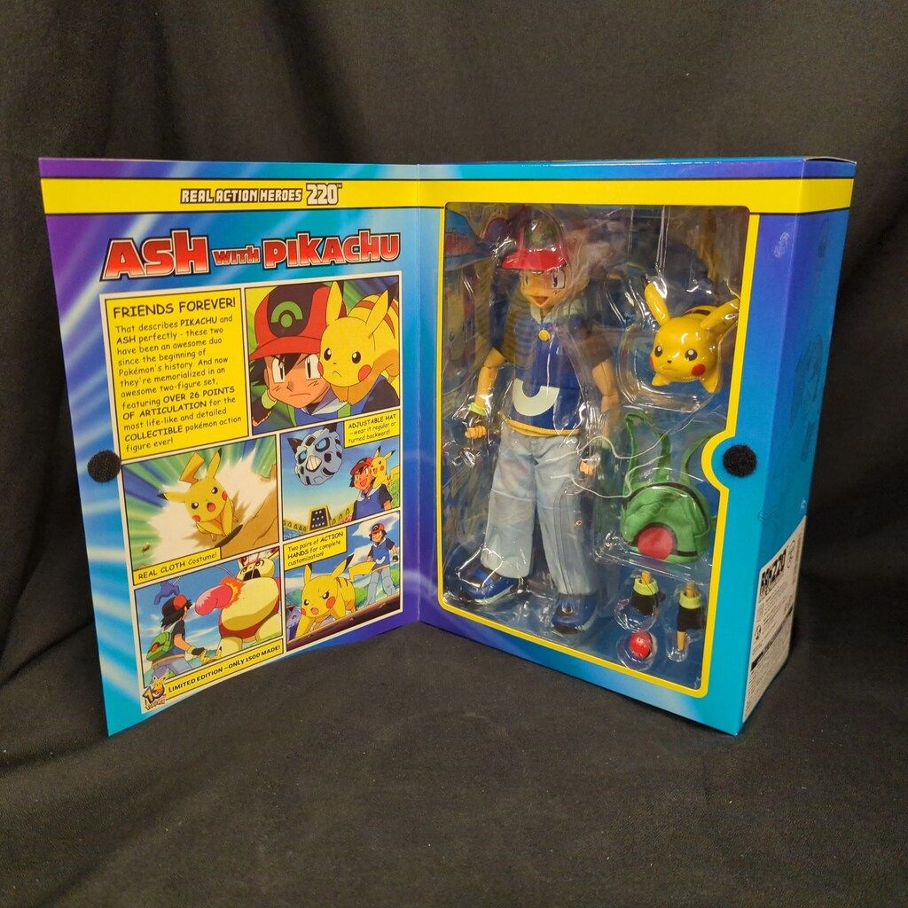 MEDICOM RAH ポケットモンスター with ピカチュウ サトシ MEDICOM RAH ポケットモンスター with ピカチュウ サトシ FIG]リアル