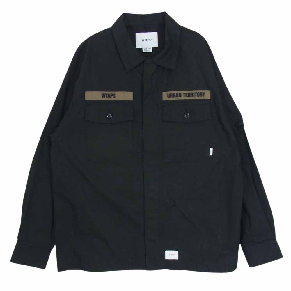 WTAPS ダブルタップス 21SS 211BRDT-SHM03 FLYERS LS COTTON WEATHER 