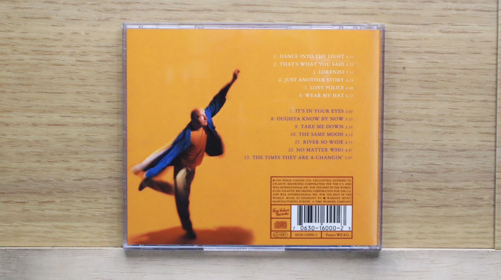 輸入盤CD☆フィル・コリンズ/Phil Collins□ Dance Into the Light 