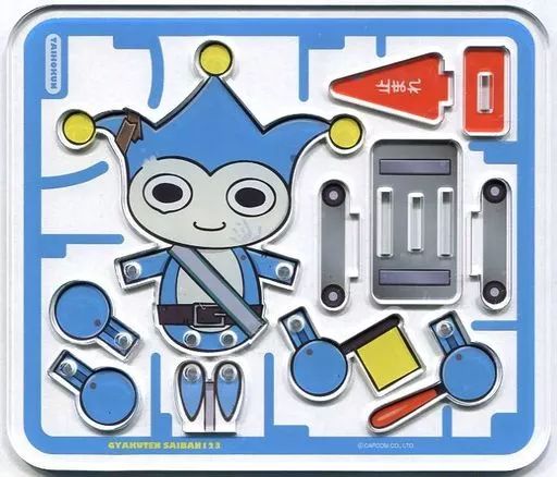 人気定番，品質保証 【中古】アクリルスタンド・アクリルパネル [単品] タイホくん組み立てキット(アクリルスタンド) 「PS4/Switchソフト 逆転裁判123 成歩堂セレクション イーカプコン限定版」 同梱特典 その他