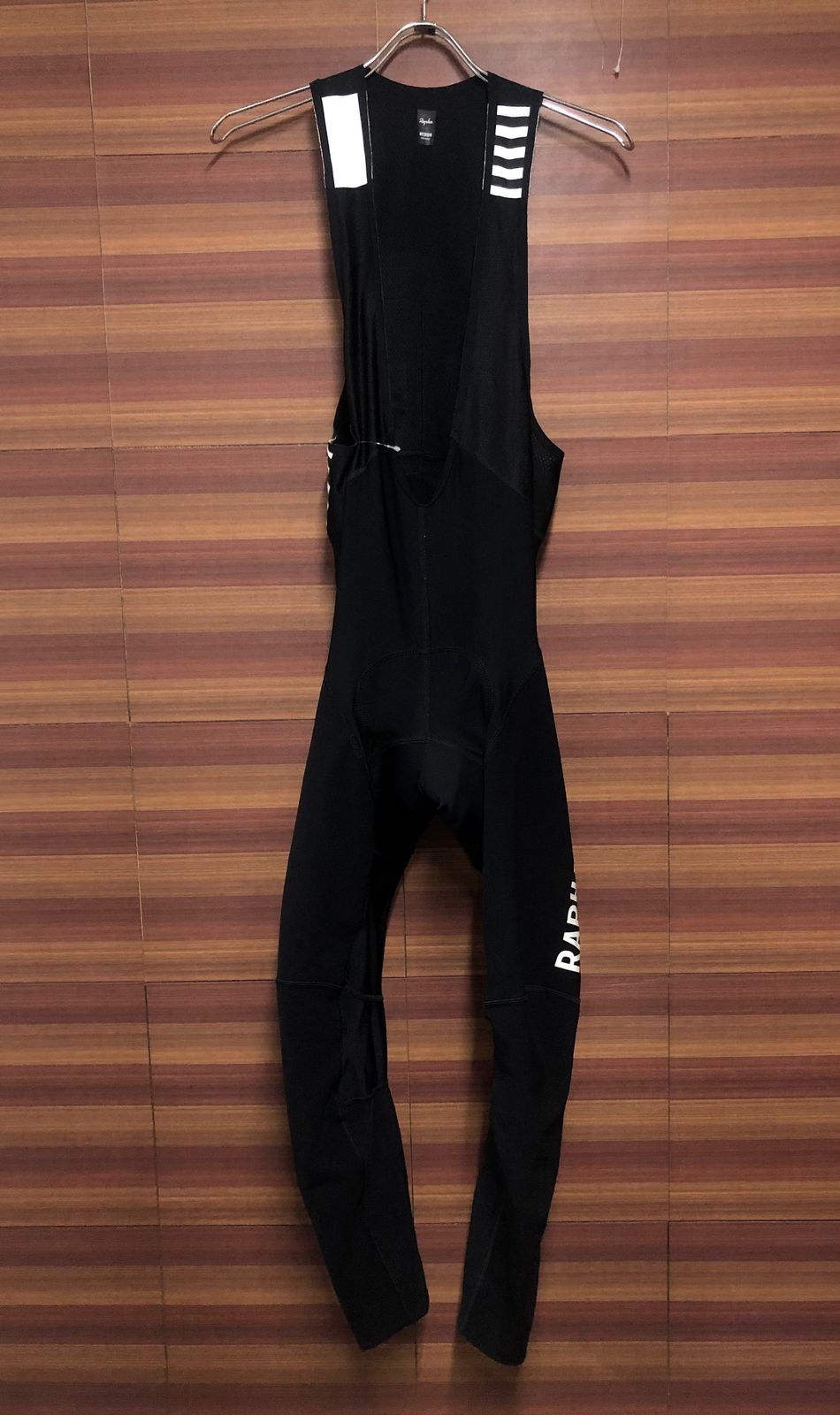 IE918 ラファ Rapha PRO TEAM WINTER TIGHTS WITH PAD ビブタイツ 黒 M