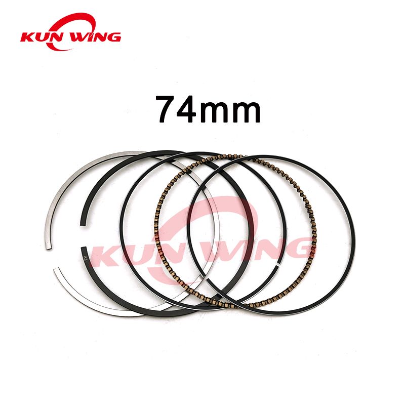 CBS300 CBS 300 ZS174FMM BSE M6 KAYO KEWS 74MM ボア ピストンリング